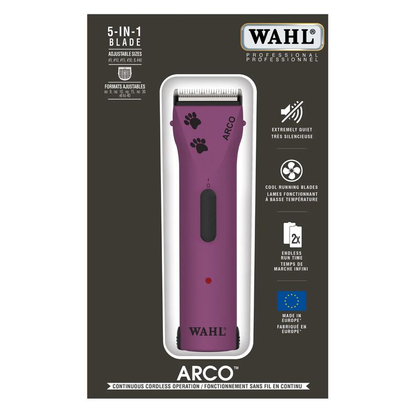 Wahl, Arco SE Cordless Clipper - Purple image number null