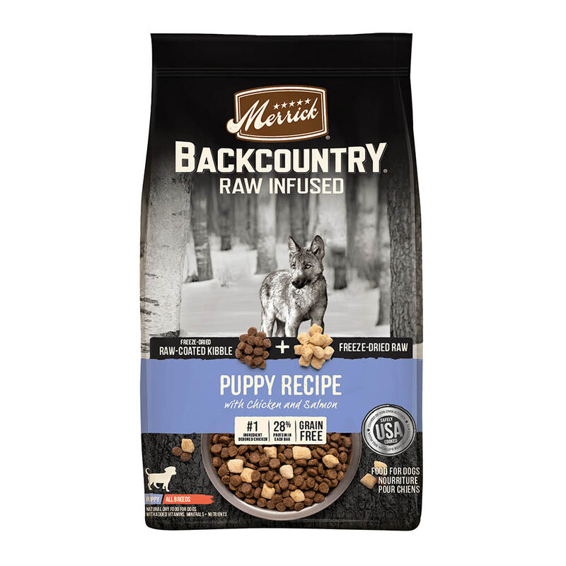 Merrick, Grain Free Backcountry Raw Infused Puppy - Dry Dog Food image number null