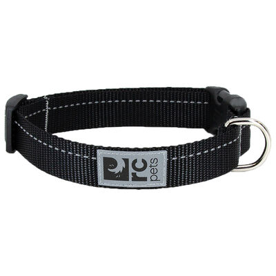 RC Pets, Primary Clip Collar - Black - Dog Collar