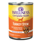 Wellness, Canned Dog Food, Chunks & Gravy, Turkey Stew with Barley & Carrots - 12.5 oz - Wet Dog Foo image number null