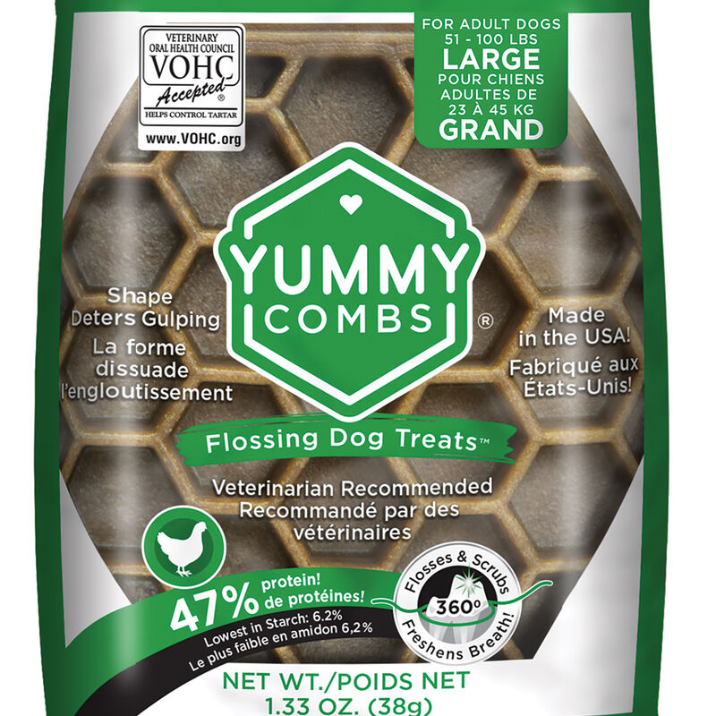 Pet's Best Life, Yummy Combs - Chicken - Large image number null
