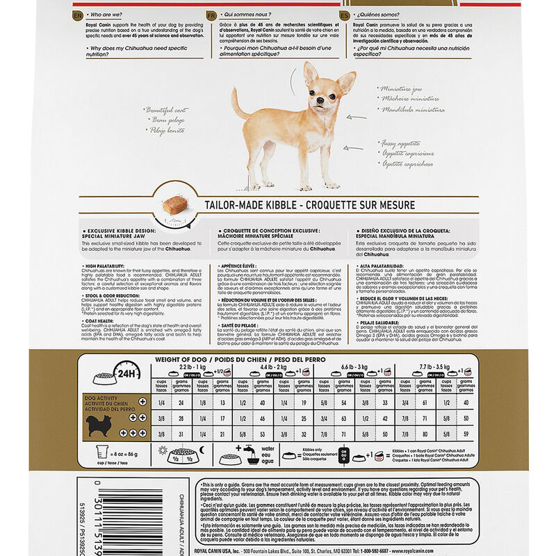 Royal Canin, Breed Health Nutrition Chihuahua Adult - Dry Dog Food image number null