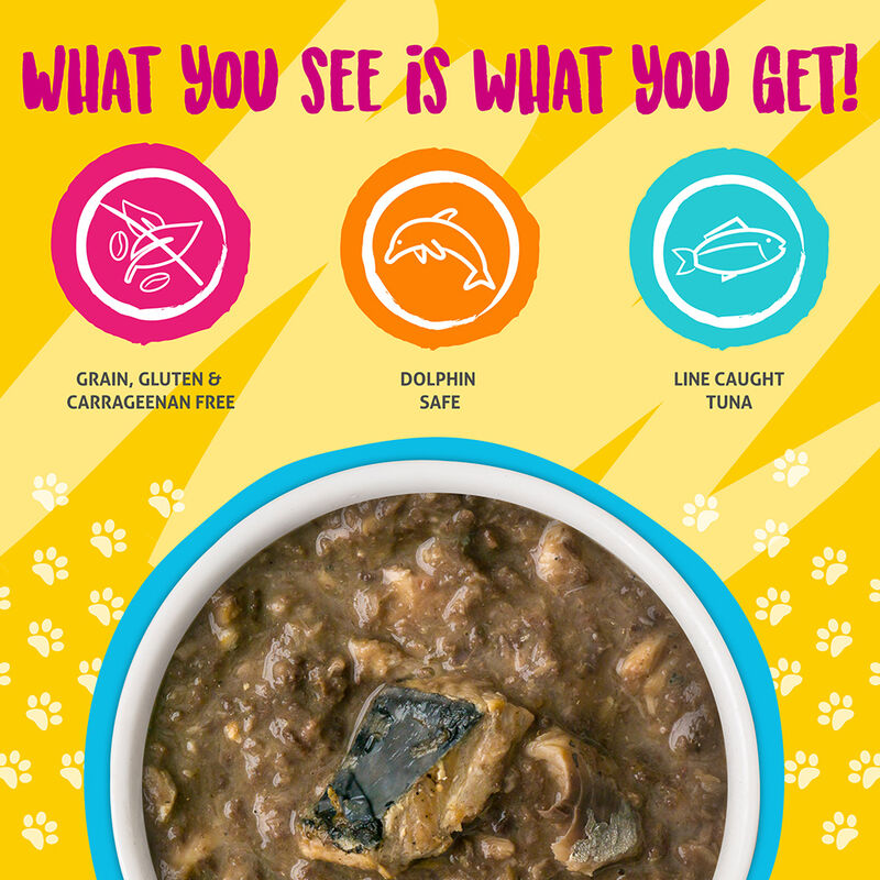 Weruva, Can Feline - Mack & Jack - 156 g - Shreds - Wet Cat Food image number null