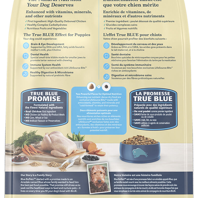 Blue Buffalo, Puppy - LP - Chicken - 2.7 kg - Dry Dog Food image number null