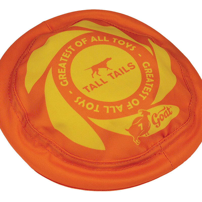 Tall Tails, GOAT Flyer - 7" - Toss Dog Toy image number null