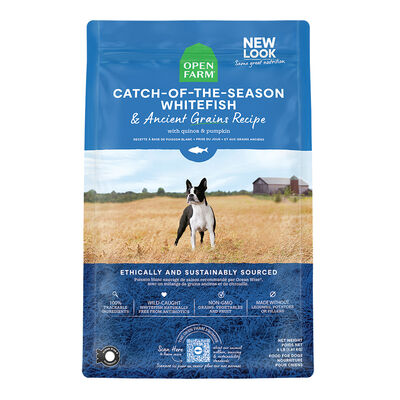 Open Farm, Catch-Of-The-Season Whitefish & Ancient Grains Dog Dry Food - Dry Dog Food