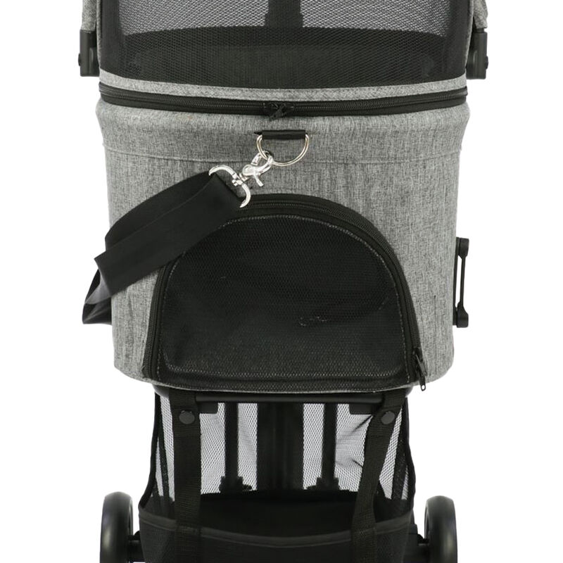 Gen7Pets, Pet Rider Stroller - Heather Grey image number null