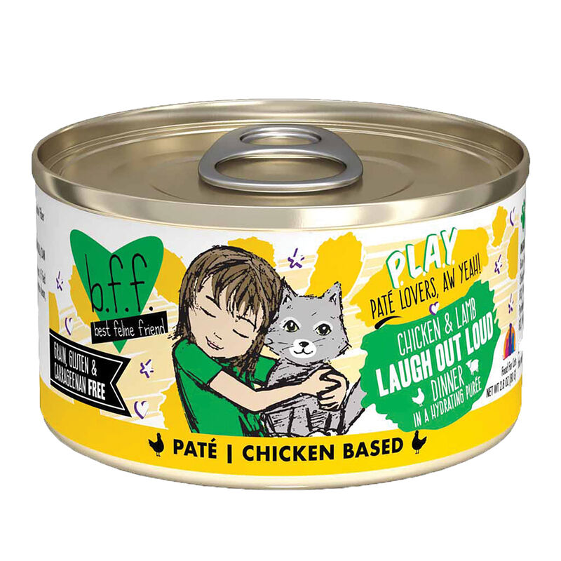 Weruva, Can, Feline Adult - LOL Chicken & Lamb - 156 g - Pate - Wet Cat Food image number null