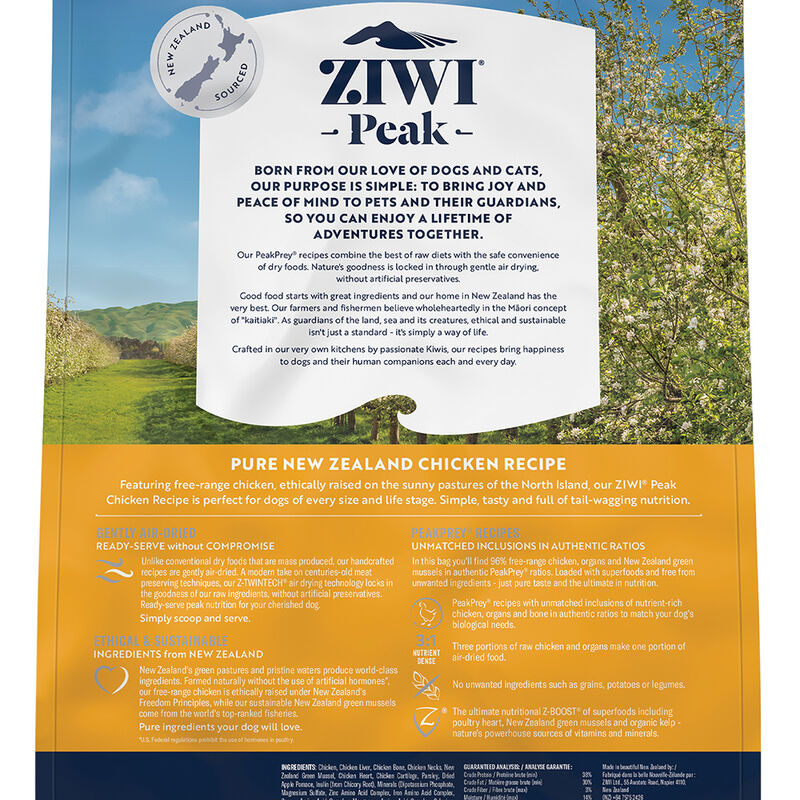 ZIWI, Air Dried Chicken image number null