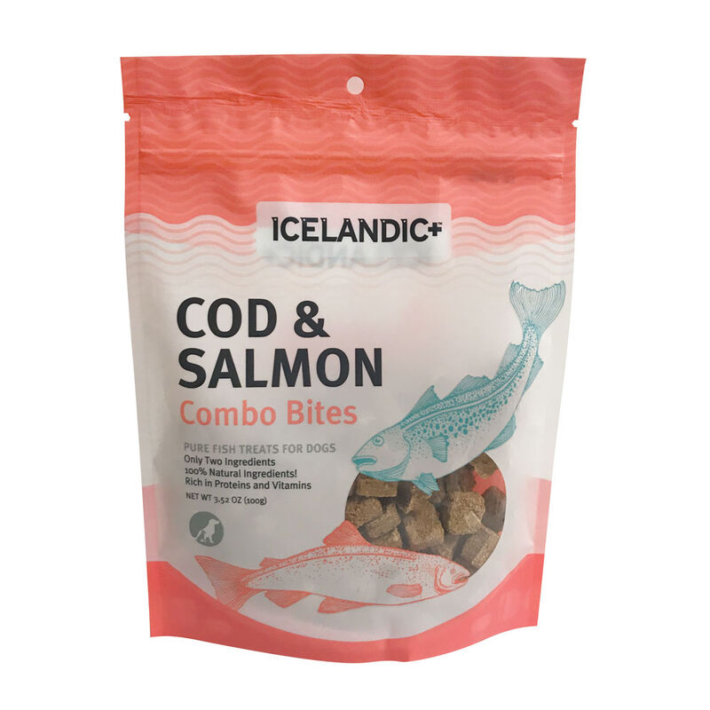 Icelandic+, Cod & Salmon Combo Bites - 3.52 oz image number null
