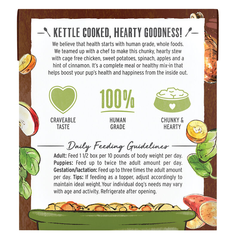 The Honest Kitchen, One Pot Stew, Chicken with Sweet Potato - Wet Dog Food image number null