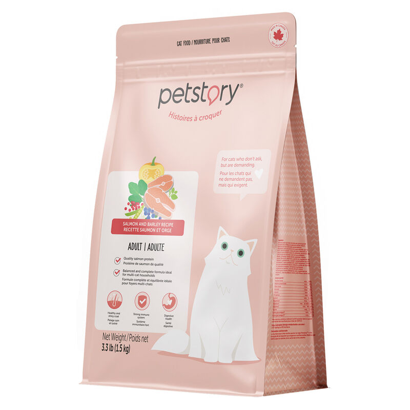 PetStory, Adult - Salmon & Barley Dry Food image number null