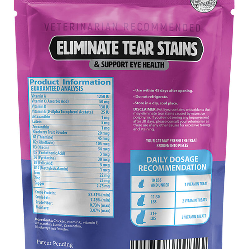 PetEyez, Feline - Vitamin Treats - Chicken - 28 g image number null