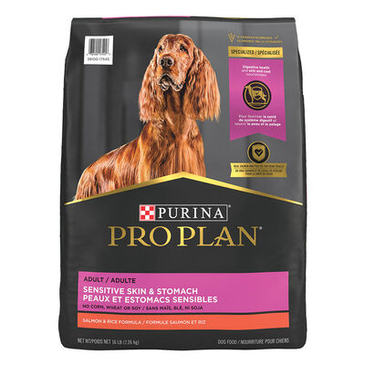 Purina Pro Plan Specialized Sensitive Skin & Stomach Adult, Salmon & Rice