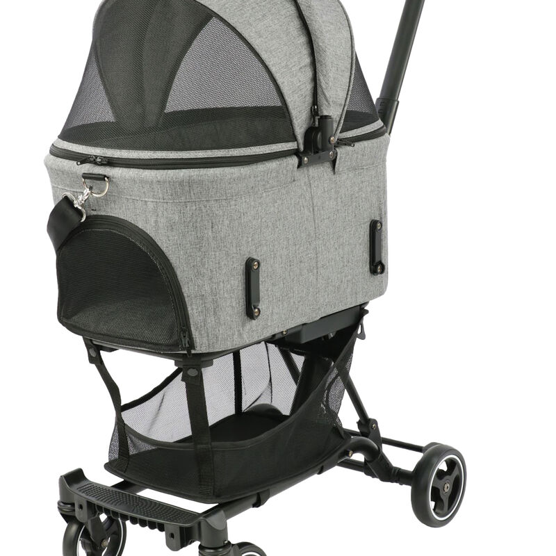 Gen7Pets, Pet Rider Stroller - Heather Grey image number null