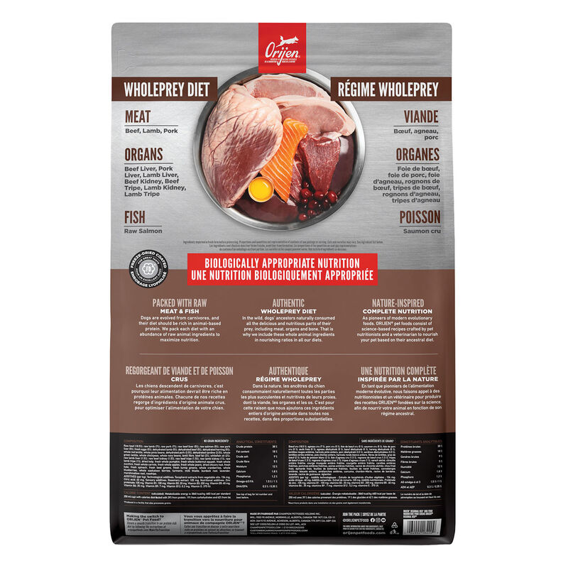 Orijen, Adult Regional Red - Dry Dog Food image number null