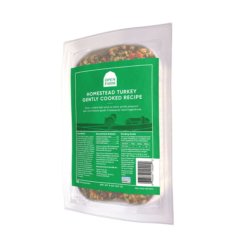Open Farm, Adult - Gently Cooked - Turkey - Gently Cooked Dog Food image number null