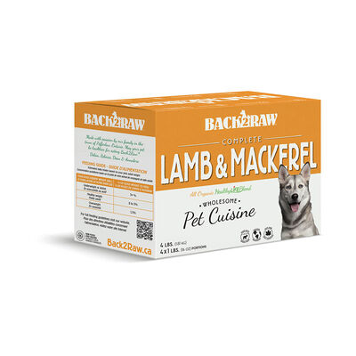 Back2Raw, Complete - Lamb & Mackerel - 1.81 kg - 4 x 1 lb