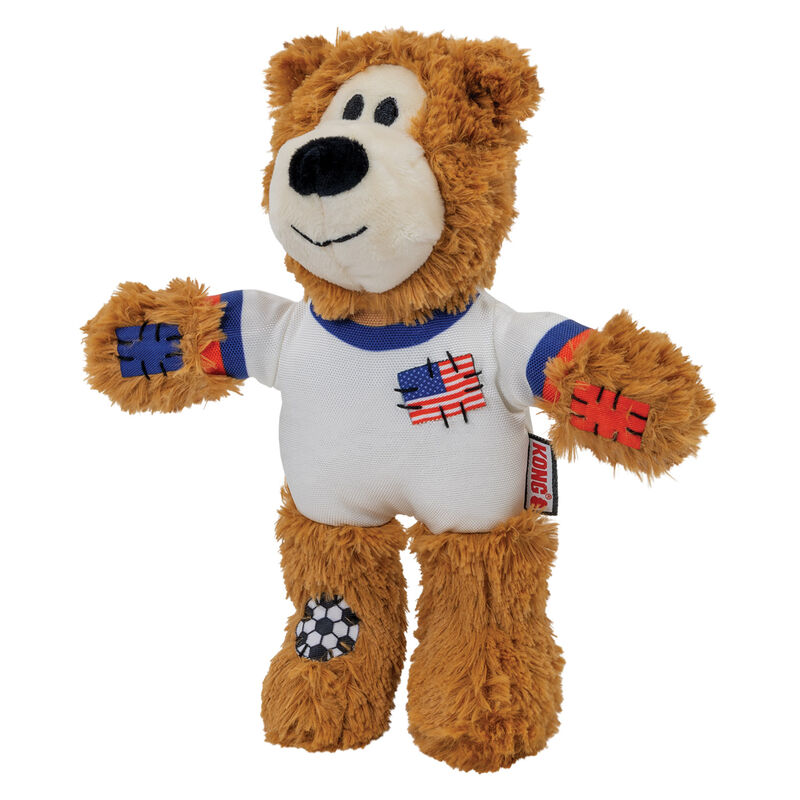 KONG Wild Knots Sport Bear Dog Toy image number null