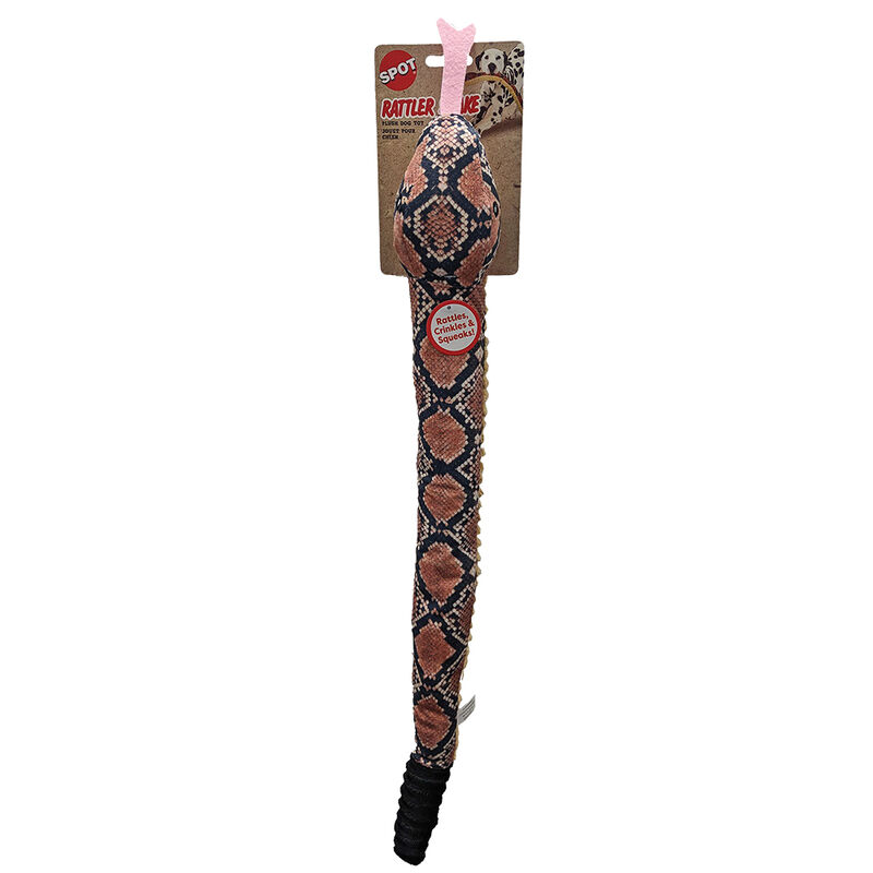 SPOT, Rattle Snake - 24" - Toss Dog Toy image number null