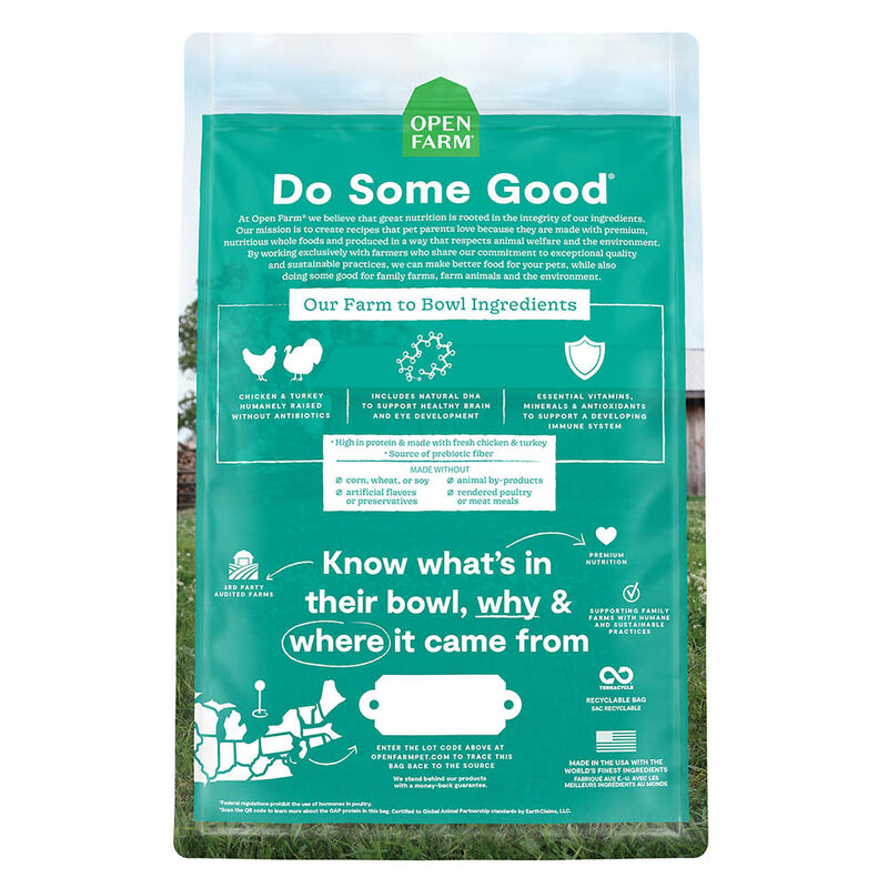 Open Farm,  Kitten Recipe - Dry Cat Food image number null