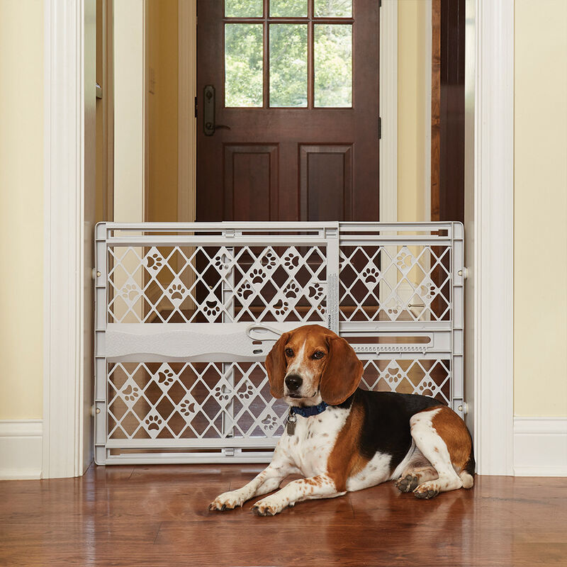 North States, Mypet Paws Portable Petgate - Grey image number null
