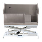 Q, Stainless Steel Tub w/ Electric Lifting Base & Sliding Door image number null