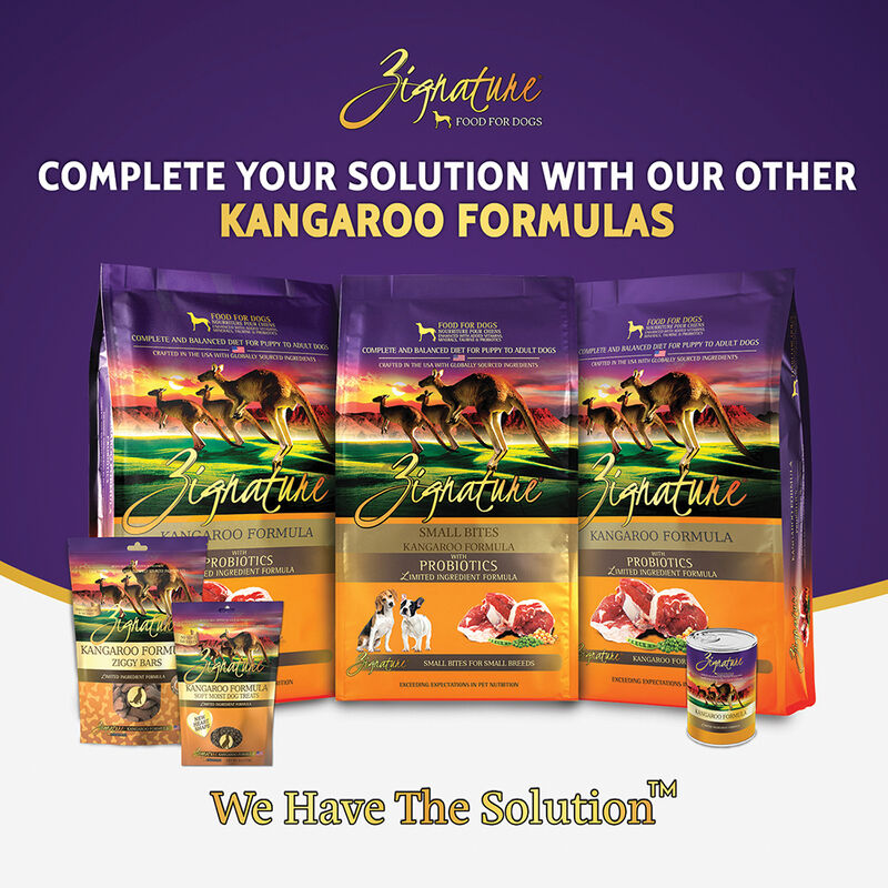 Zignature, Soft Moist Treats - Limited Ingredient - Grain Free - Kangaroo - 113 g image number null