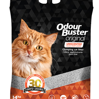 Odour Buster, Clumping Litter - 14 kg