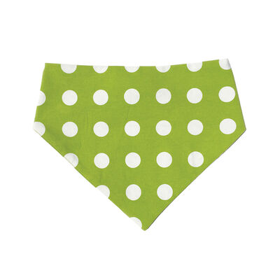 Uptown Pups, Bandana Reversible - Green & White