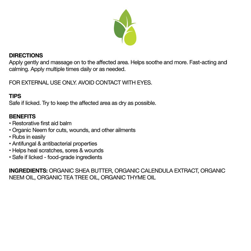 Pure and Natural Pet, Certified Organic Boo Boo Balm - 4.5 oz image number null