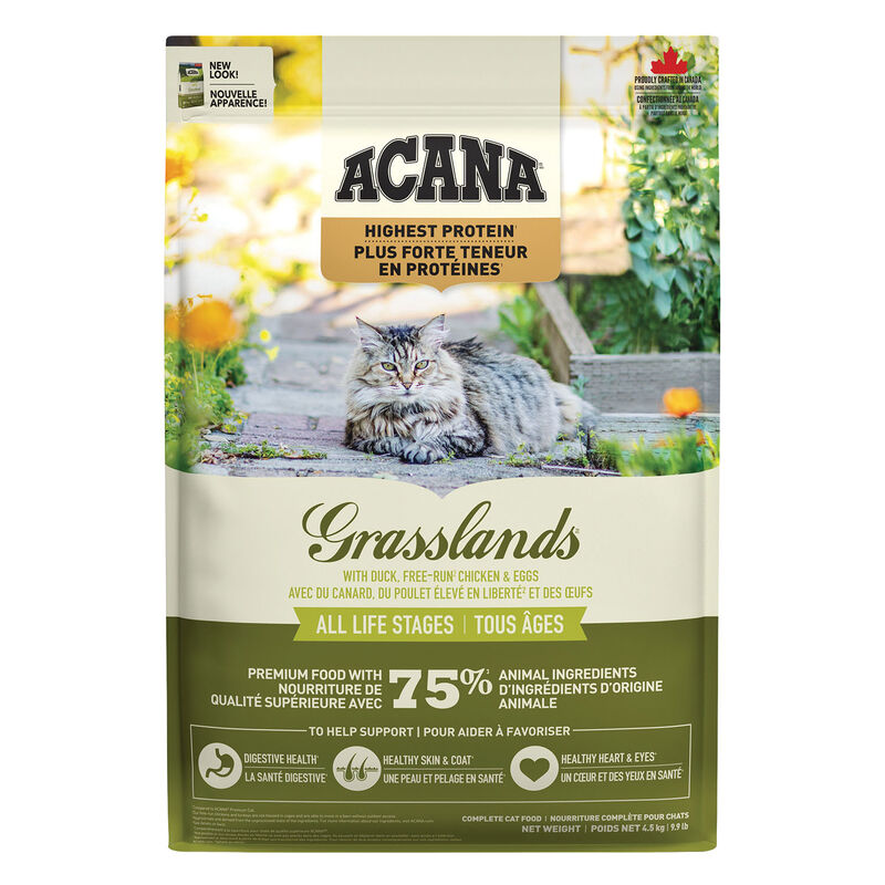 Acana, Feline Adult - Grasslands - Dry Cat Food image number null
