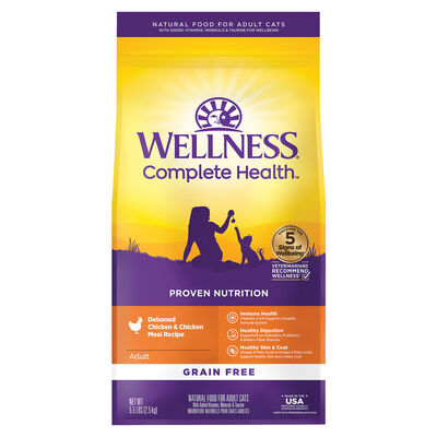 Wellness, Feline Adult - GF Complete Health - Chicken - Dry Cat Food