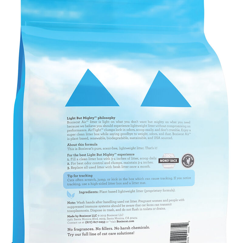 BoxieCat, Air Ultra Light - Scent Free Litter image number null