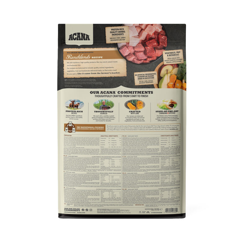 Acana, Ranchlands Grain Free - Dry Dog Food image number null