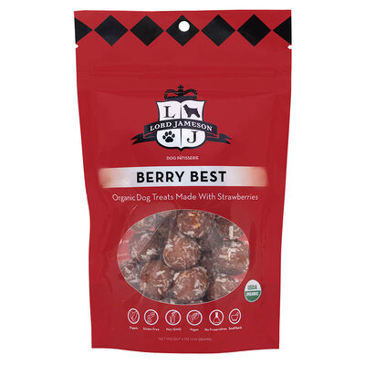 Lord Jameson, Berry Best Organic Dog Treats - 170 g Dog Treats