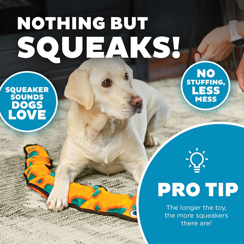 Outward Hound, Invincibles Snake - Orange - X-Large image number null