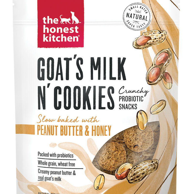 The Honest Kitchen, Goat's Milk & Cookies, Peanut Butter - Dog Biscuit image number null