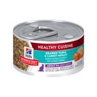 Science Diet, Adult 11+ Healthy Cuisine Seared Tuna & Carrot Medley - 79.37 g - Wet Cat Food image number null