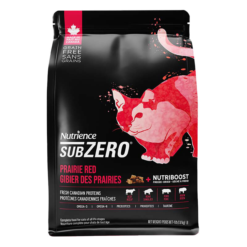 Nutrience, Adult Feline - SubZero Grain Free - Prairie Red - Dry Cat Food image number null