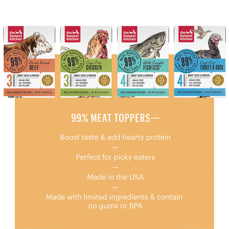 The Honest Kitchen, Daily Booster, Beef - Wet Dog Food image number null