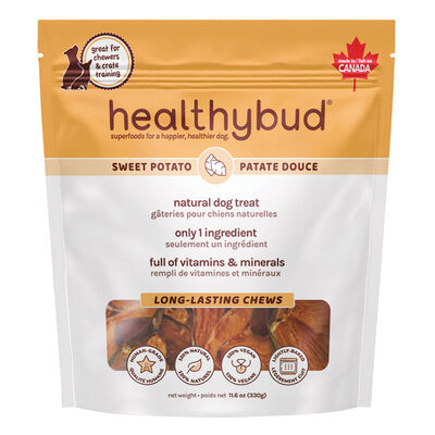 Healthybud, Sweet Potato Chews - Natural Dog Treat