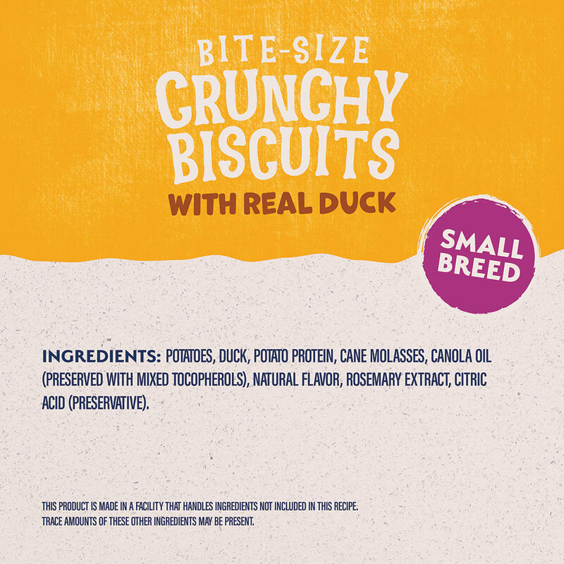 Natural Balance, Limited Ingredient Dog Treats Small Breed, Potato & Duck - Dog Biscuit image number null