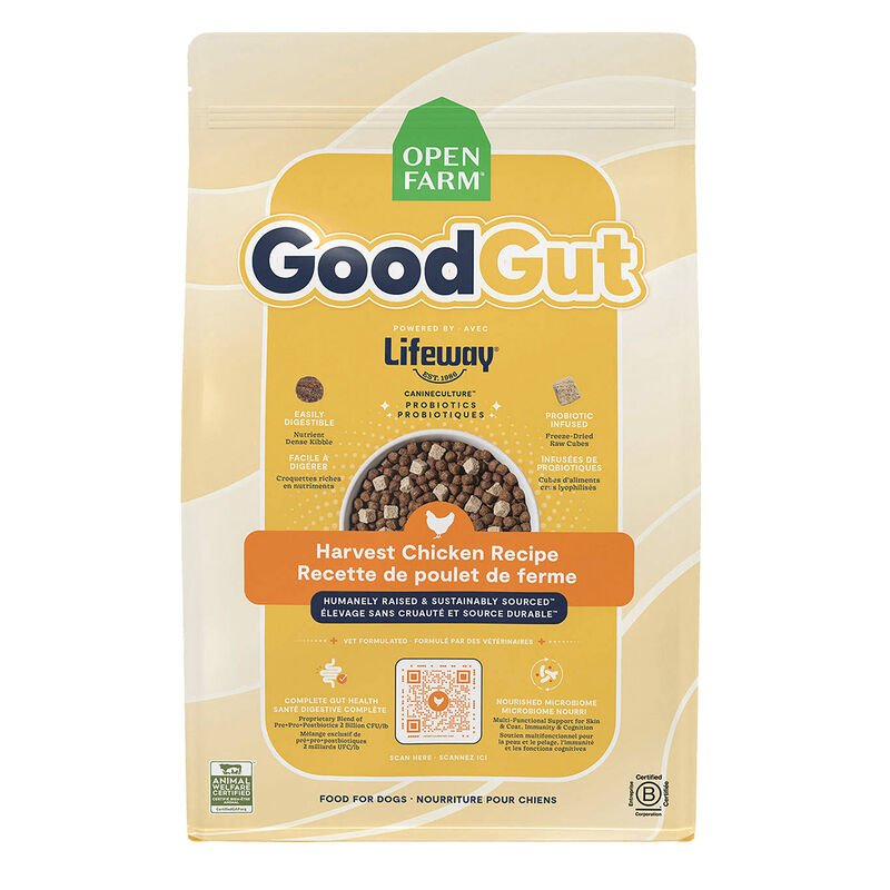 Open Farm, GoodGut Harvest Chicken Recipe - Dry Dog Food image number null