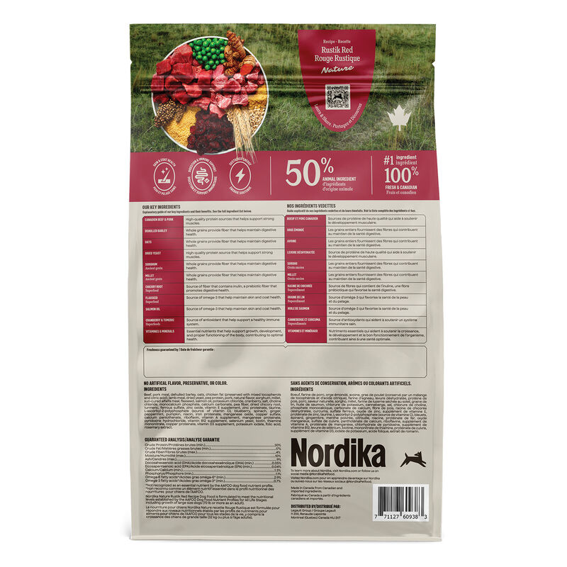 Nordika, Red Meat Natural - Dry Dog Food image number null