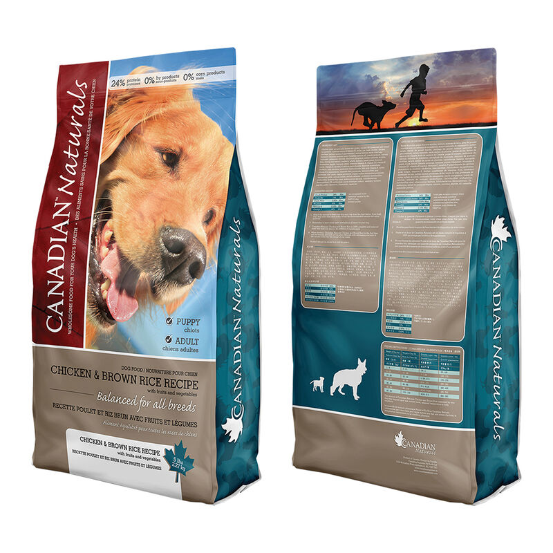 Canadian Naturals, Adult & Puppy - Chicken & Rice - 13.6  kg - Dry Dog Food image number null