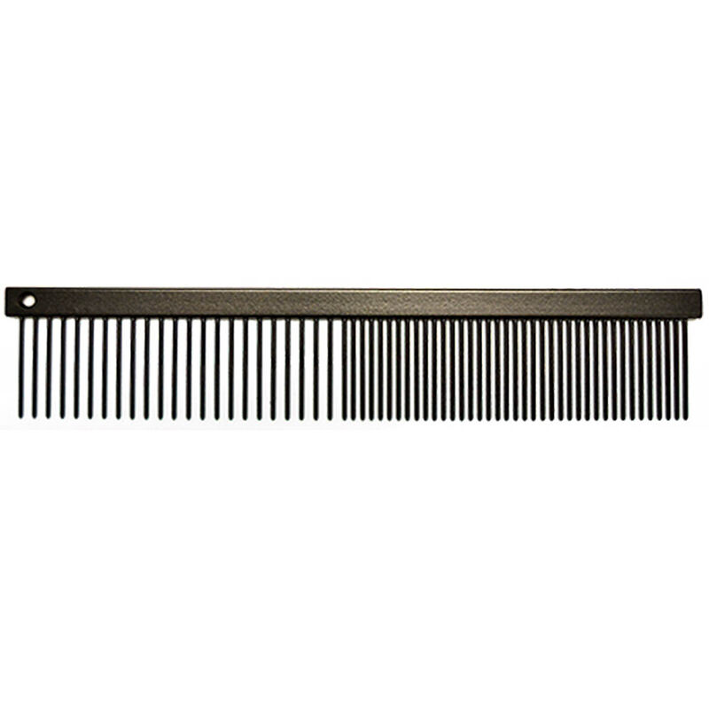 Q, Greyhound Regular Anti Stat Pin Comb, Fine/Coarse - 6.5" image number null