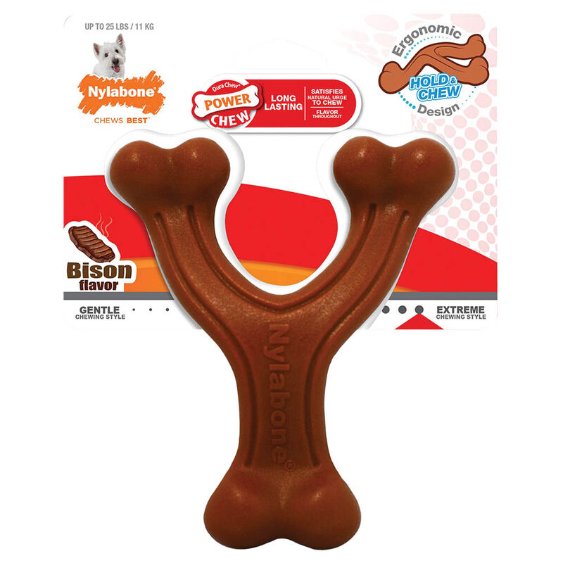 Nylabone, Power Chew, Wishbone - Bison - Regular image number null