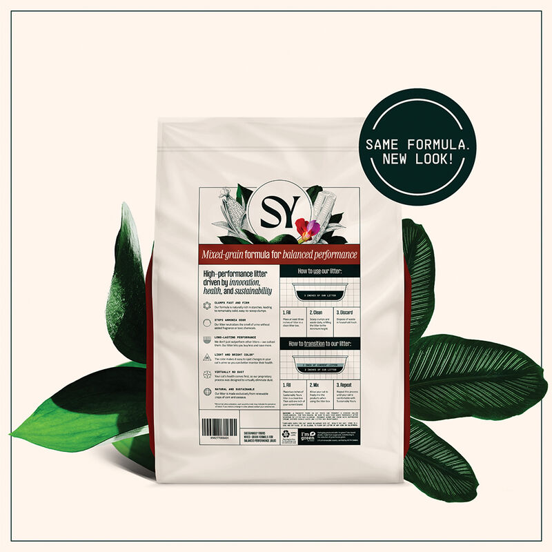 Biodegradable Multi Cat Litter - Mixed Grain image number null