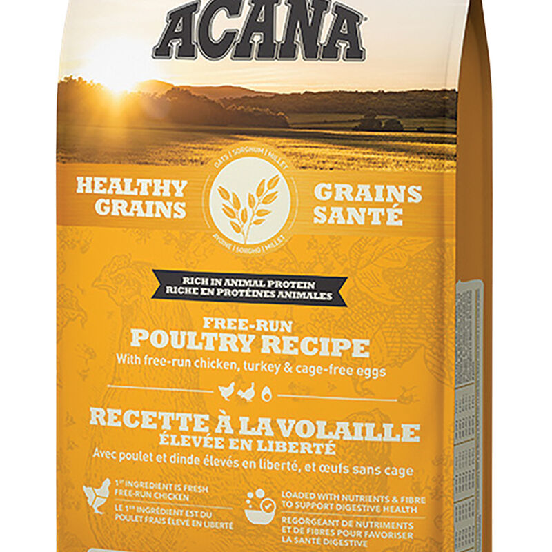 Acana, Adult - Healthy Grains - Free-Run Poultry - Dry Dog Food image number null
